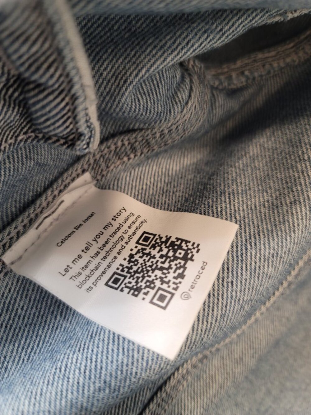 Triarchy Jacket Womens Small Trunker Button Front Denim Jean Jacket Blue - Picture 5 of 8